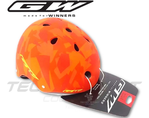 Casco Gw De Niño Niña Para Bicicleta Y Patines Ajustable
