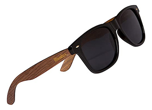 Walnut Gafas De Sol De Madera Con La Lente Polarizada En Ma