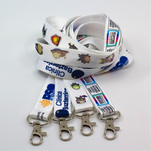 Imagen 8 de 10 de Cintas Blancas Logo Full Color Simple Faz Zamak Pack 50u