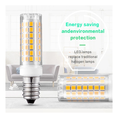 Mini Lámpara Led E14, Bombilla Led De Maíz De 9w, Smd2835,