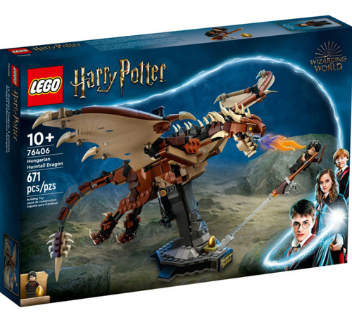 Lego Lego Harry Potter Dragão De Rabo-córneo Húngaro 76406