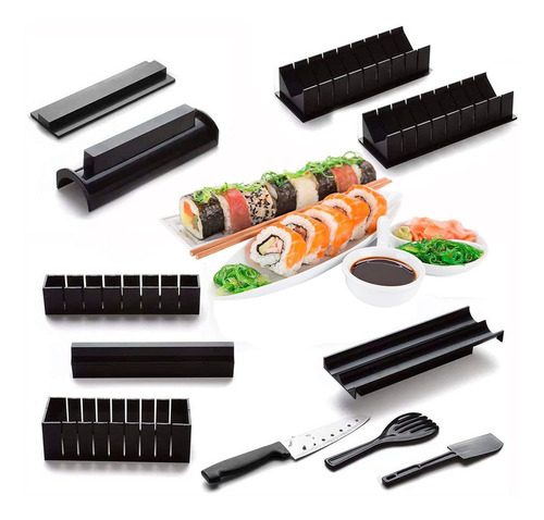 Bba Sunrise Kit Fabricacion Sushi Para Principiante 11 Pieza