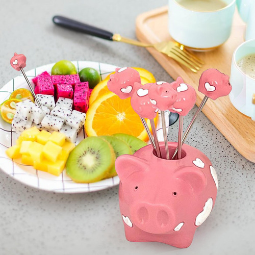 3 Juego De Tenedores De Frutas, Tenedores De Frutas De Acero