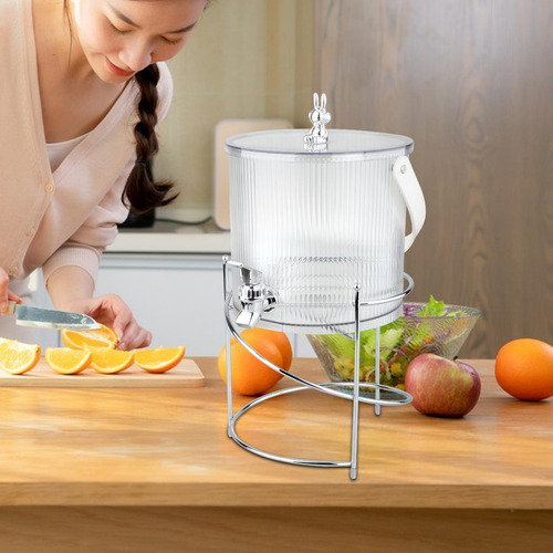 Dispensador De Bebidas Frasco De 19cmx33cm 3.5l Y Soporte