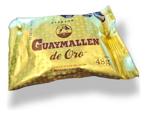 Alfajor Guaymallen Oro 24u X10 Bultos +barata La Golosineria