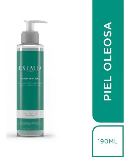 Eximia Aqua Mat Gel Limpiador Matificante X 190 Ml