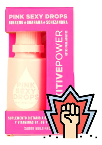 Suplemento Vigorizante + Libido Femenino Pink Sexy Drops