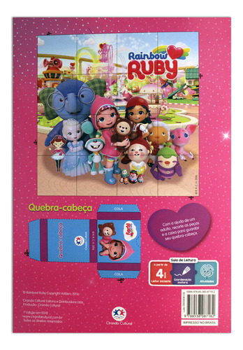 Rainbow Ruby - Livro De Colorir