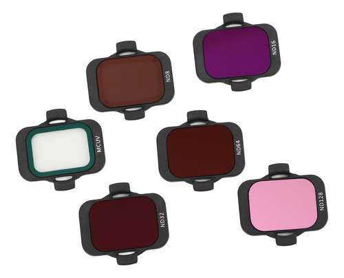 Conjunto De Filtros Nd Filtro Mcuv Nd8 Nd16 Nd32 Nd64 Nd128