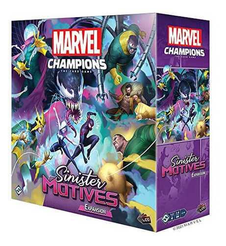 Expansión Marvel Champions Sinister Motives