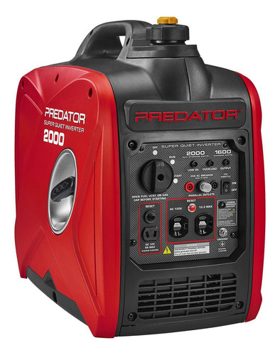 Generador portátil Predator 2000 con tecnología Inverter 120V