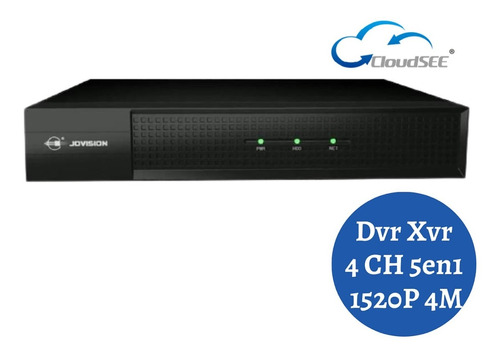 Dvr Xvr 4 Canales Jovision Penta Híbrido 1520p 4mp Xd2804