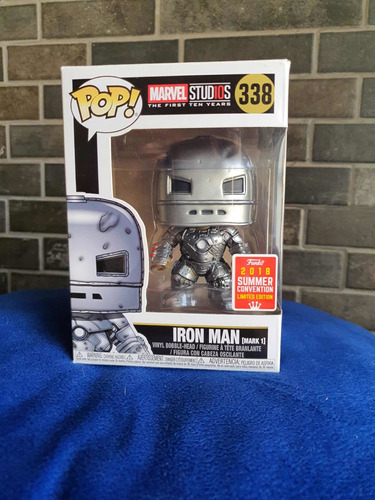 Funko Pop! Iron Man Mark 1 338 Marvel Sdcc Summer Con 2018