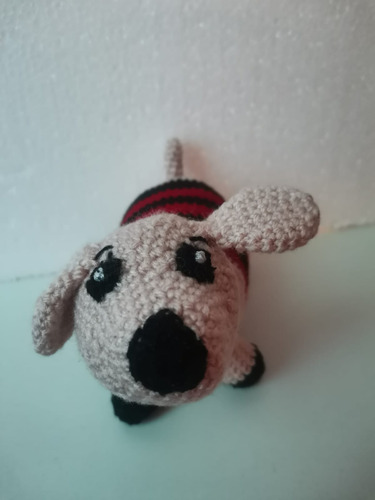 Amigurimi Perrito Ojitos Tiernos Tejido A Crochet