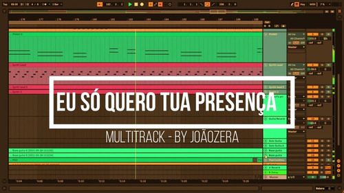 Multitrack- Eu Só Quero Tua Presença /tom E