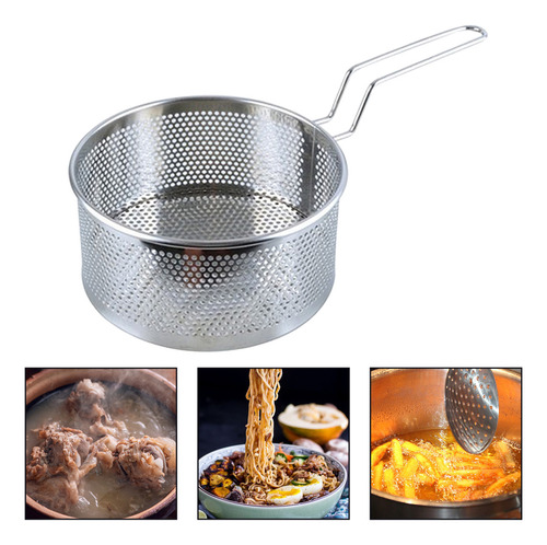 Cesta De Patatas Fritas Para Freír Para Sartén Pequeña