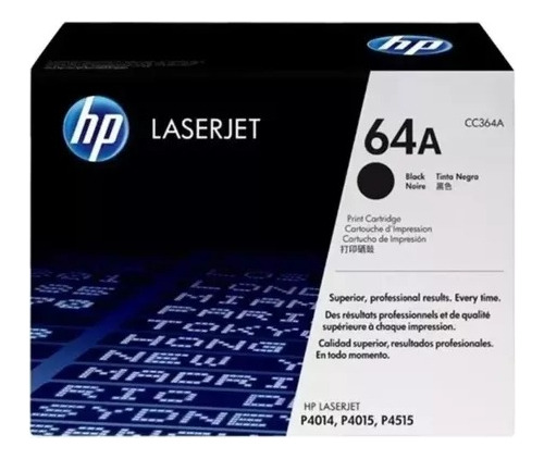 Toner Hp Cc364a Original 64a P4014 En Bolsa.