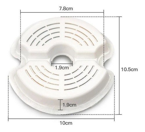 Imagen 2 de 3 de Filtro X4 Fuente Led Para Gatos