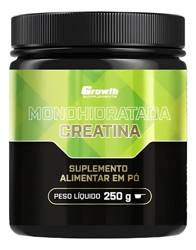 Creatina Monohidratada 250g - Growth Supplements - Força Sabor Se...