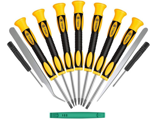 Kingsdun Juego De Destornilladores Torx Magnéticos De 12 Pie