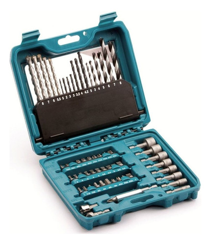 Set De Puntas, Brocas Y Dados X 60 Unidades Makita P-90358