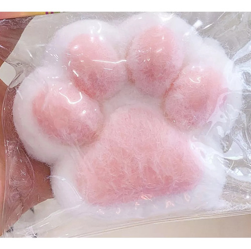 2 Peças De Brinquedos Macios Em Forma De Pata De Gato Para M