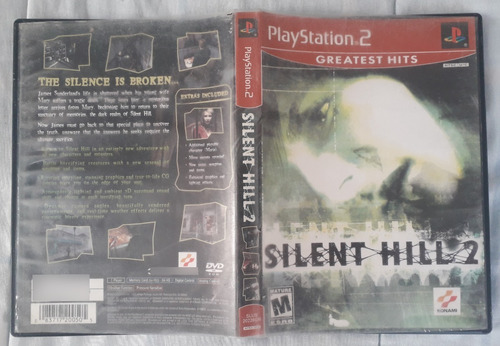 Silent Hill 2 (caja Y Portada) Playstation 2 Ps2 (no Disco)