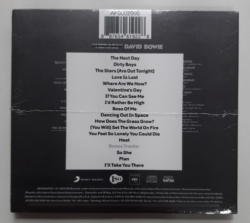 Cd - David Bowie - ( The Next Day )
