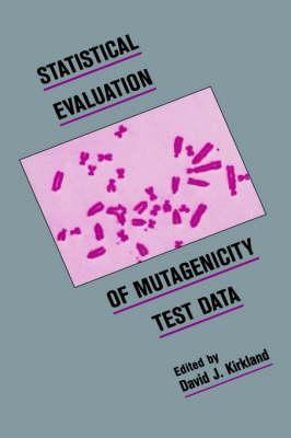 Libro Statistical Evaluation Of Mutagenicity Test Data - ...