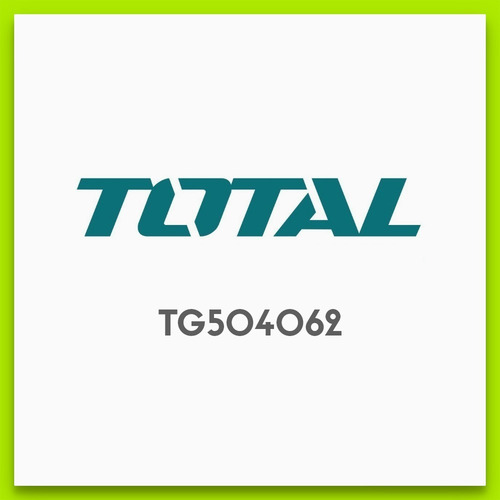 Imagen 7 de 10 de Amoladora recta Total Tools TG504062 de 50 Hz/60 Hz color turquesa 400 W 220 V - 240 V + accesorio
