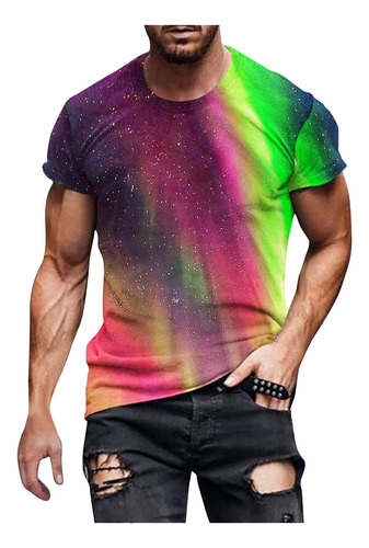 Y New Fashion, Polera Para Hombre, 3d, Sin Ubicación, Con