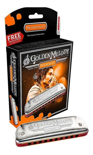 Hohner Golden Melody Arm. Diatonica Todos Los Tonos Cod:fmg