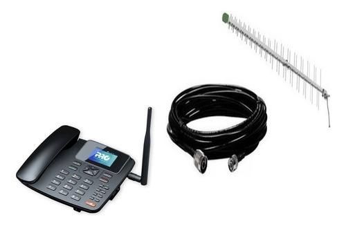 Telefone Modem Roteador 5040 Com Cabo E Antena 4g 15dbi