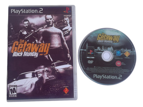 Jogo The Getaway Black Monday Play 2 Pt/br Com Capa E Pôster