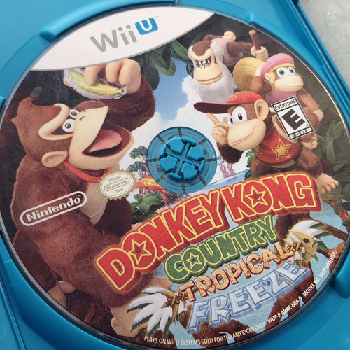Donkey Kong Country Tropical Freeze Nintendo Wii U Físico (Usado)