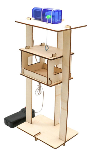 Elevador Eléctrico Juguetes Diy Ensamblado Ciencia