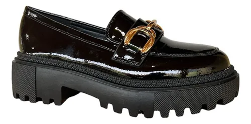 Zapatos Mocasines Charol De Mujer Cuotas sin inter s