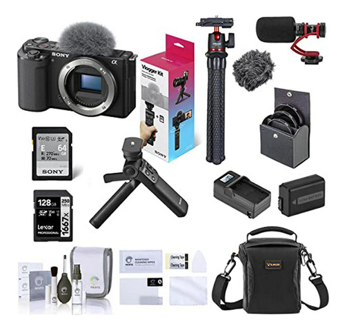 Cámara Sony Zv-e10 Para Vlog Con Lente 16-50mm - Kit Complet