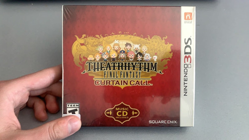The Atrhythm Final Fantasy Curtain Call Nintendo 3ds Sellado