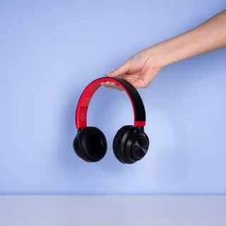 Fones de ouvido Miniso Red Wireless Headband