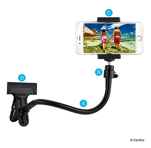 Soporte Universal Para Teléfono/cámara Con Brazo Flexible Y