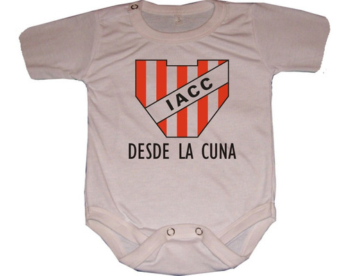 Bodys Para Bebés Instituto - Cordoba -  Futbol- Iacc