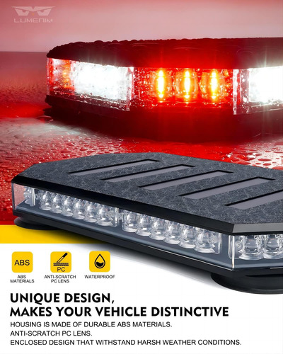 Barra De Luces Led Estroboscópicas Para Techo, Monta 5037012