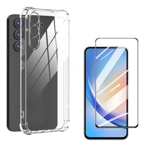 Carcasa Transparente Ref Para Samsung A24 5g + Lamina Vidrio