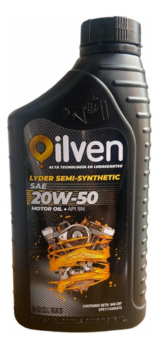 Aceite 20w50 Semisintetico Oilven