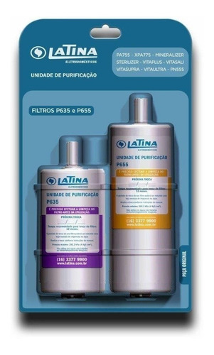 Filtro (refil) Para Purificador Latina Pa735