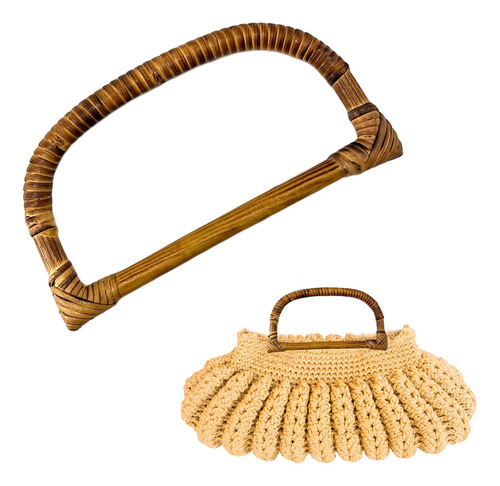 Kit De 2 Asas De BambĂș Sostenibles Para Bolsas Hechas A Mano