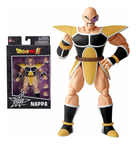 Figura Dragon Ball 17 Cm Nappa Articulado Rre 36861 La Torre