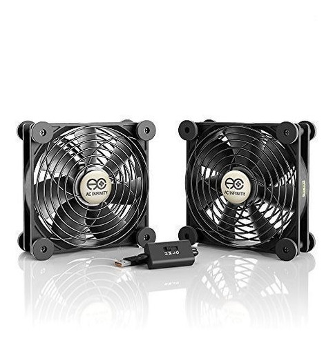 Infinity Multifan S7, Ac Quiet Dual 120 Mm Usb Ventilador De