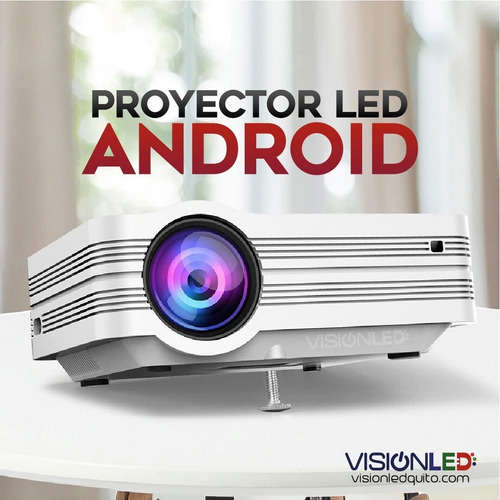 Proyector Led Android Wifi 1080p 2500 Lumenes